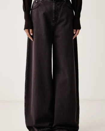 MSGM  blugi wide leg pentru femei