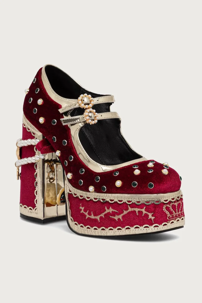 Koi Footwear  tocuri cu toc Boleyns Vengeance Heels
