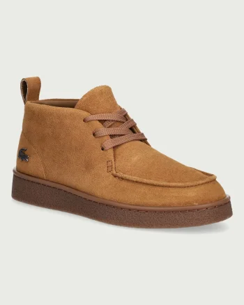 Lacoste  încălțăminte pentru bărbați din piele întoarsă BASESHOT CHUKKA