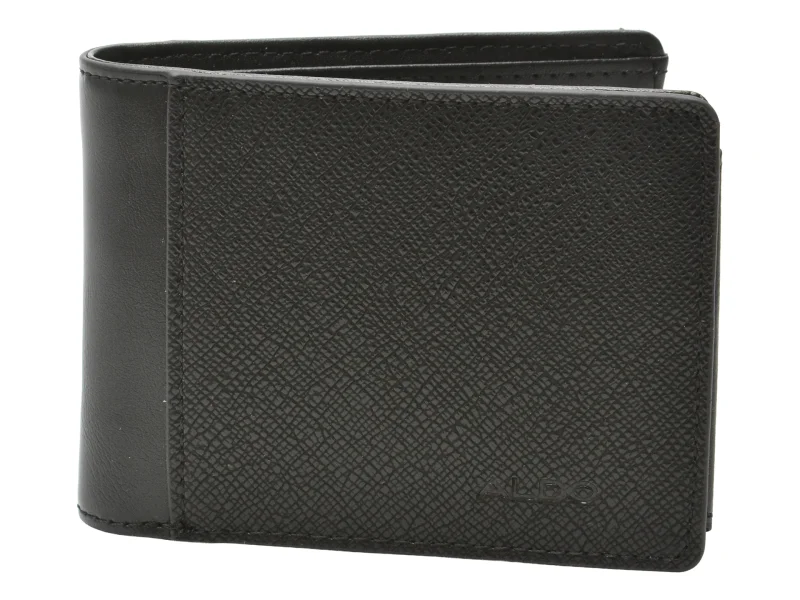 Portofel ALDO neagra, BANMOOR 007, din piele ecologica