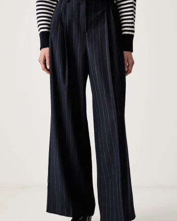 Weekend Max Mara  pantaloni pentru femei cu lână WKDNEBBIE