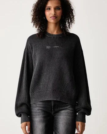 Karl Lagerfeld Jeans  pulover pentru femei din bumbac
