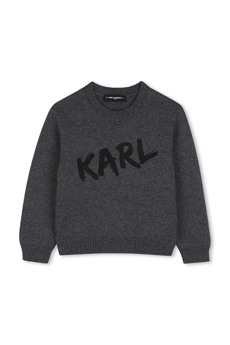 Karl Lagerfeld  pulover pentru copii cu lână