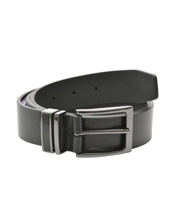 Curea ALDO neagra, BEIDLEMANN 001, din piele ecologica