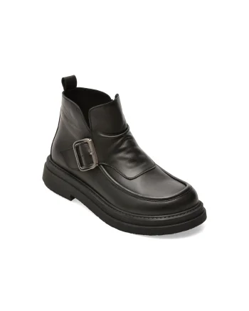 Ghete GRYXX negre, 4212710, din piele naturala