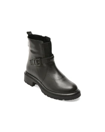 Ghete EPICA negre, 1504152, din piele naturala