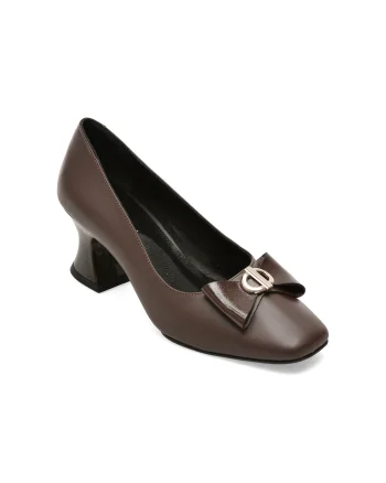 Pantofi eleganti EPICA maro, 619616, din piele naturala