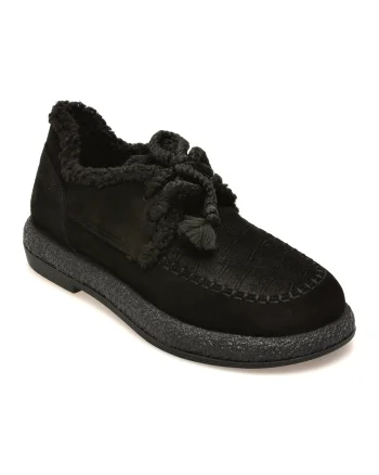 Pantofi GRYXX negri, 3432737, din piele intoarsa