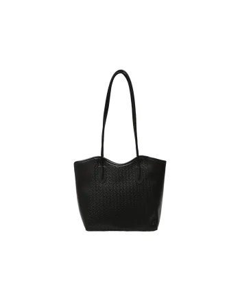 Geanta FLAVIA PASSINI neagra, 9613, din piele ecologica