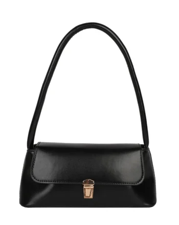 Geanta dama tip baguette,Elinore GT3988, Neagra