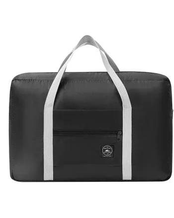 Geanta pliabila de calatorie, capacitate mare GT4018, Neagra