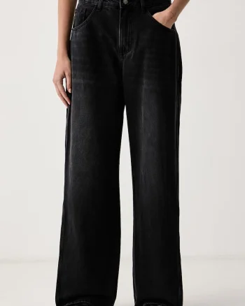 Eleh  blugi wide leg pentru femei