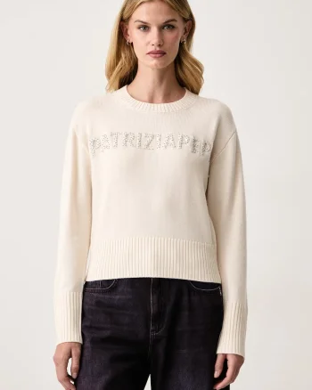Patrizia Pepe  pulover loungewear pentru femei cu lână