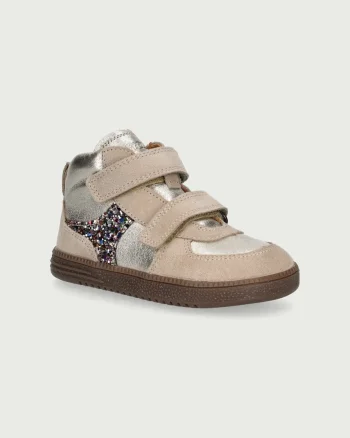 Froddo  pantofi pentru copii din piele LOOP HIGH-TOPS BAREFOOT