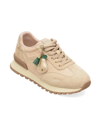 Pantofi sport GRYXX bej, 260038, din material textil si piele naturala