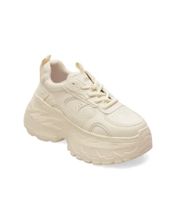 Pantofi sport GRYXX albi, 7871, din piele naturala