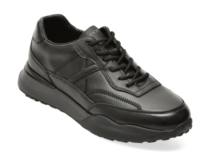 Pantofi sport GRYXX negri, 1331, din piele naturala