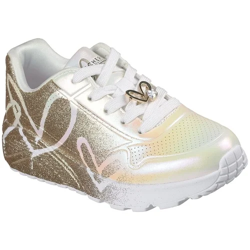 Pantofi sport copii Skechers Uno Lite Heartdust Forever 310814L-WGD