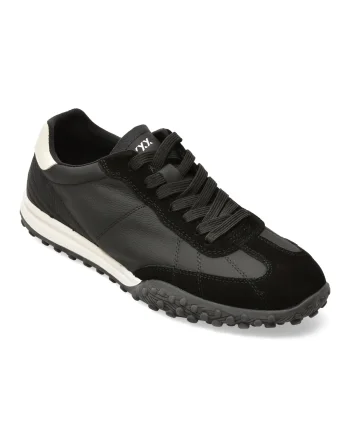 Pantofi sport GRYXX negri, 1338, din piele naturala