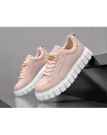 Adidasi dama casual  roz D908 t13-3