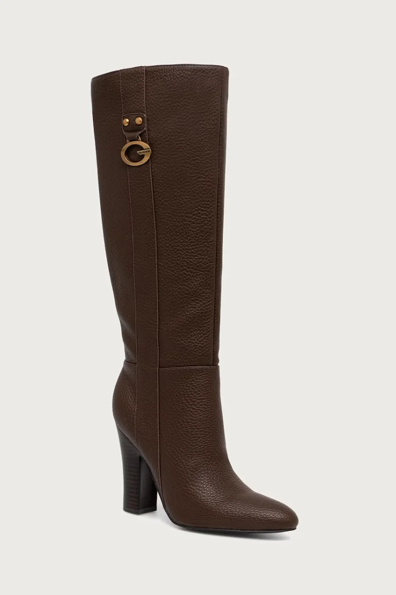 Guess  cizme cu toc pentru femei TYNE