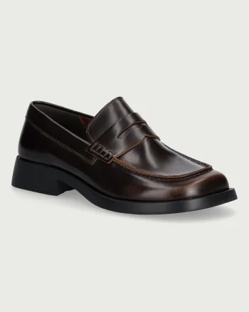 Camper  loafers slip-on pentru femei din piele Donna