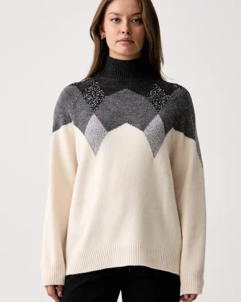 Kaos  maletă pentru femei cu amestec de lână