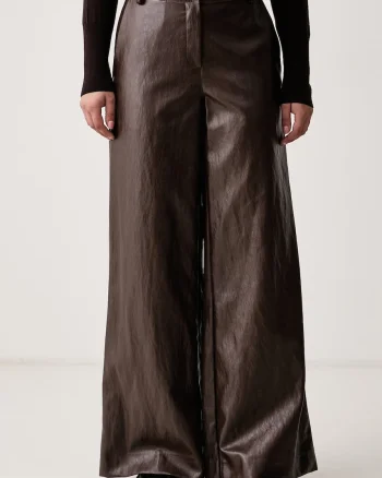 Kaos  pantaloni pentru femei din imitație de piele