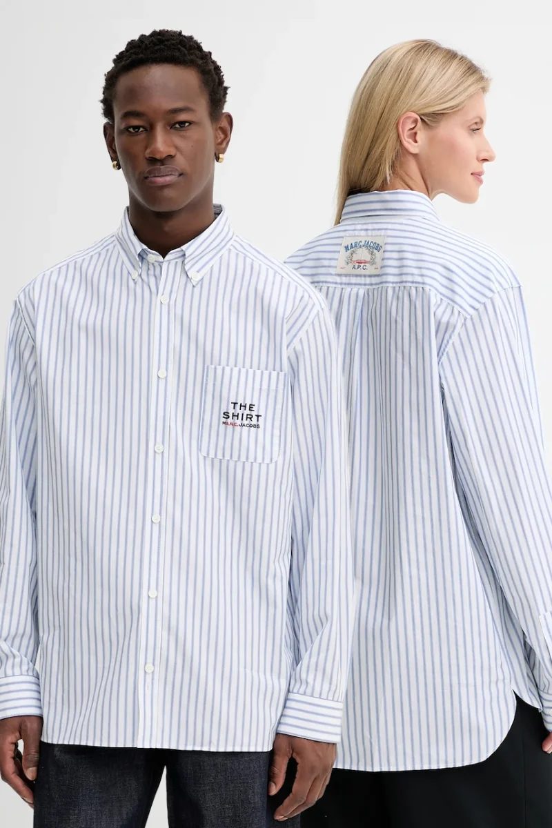 A.P.C.  cămașă din bumbac  x MARC JACOBS