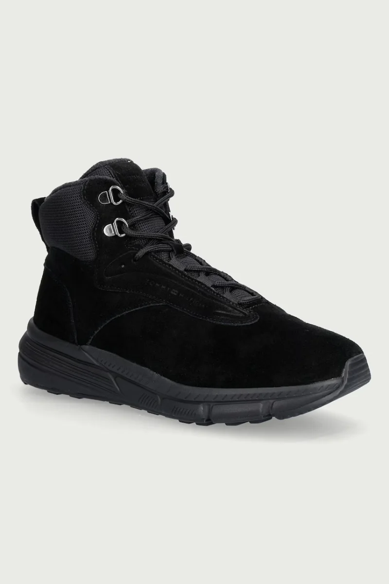 Tommy Hilfiger  încălțăminte pentru bărbați din piele întoarsă SDE WARM HYBRID CHUKKA