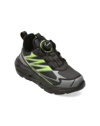 Pantofi sport GRYXX negri, WD012, din piele ecologica