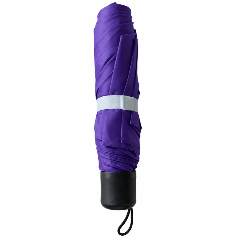 Umbrela pliabila pentru ploaie, 8 spite, diametru 97 cm, UMB038, Mov