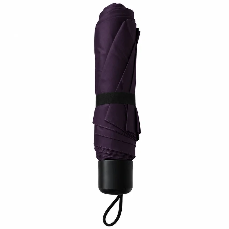 Umbrela pliabila pentru ploaie, 8 spite, diametru 97 cm, UMB046, Mov inchis