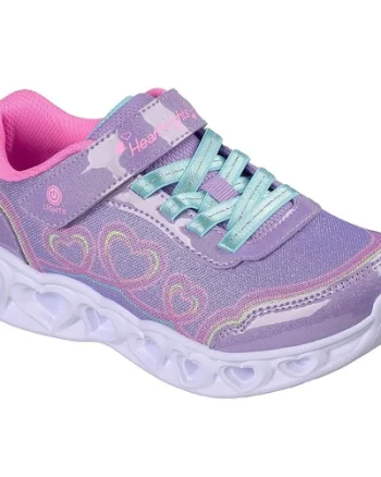 Pantofi sport copii Skechers Heart Lights Bubble Love 303736NC-LVMT