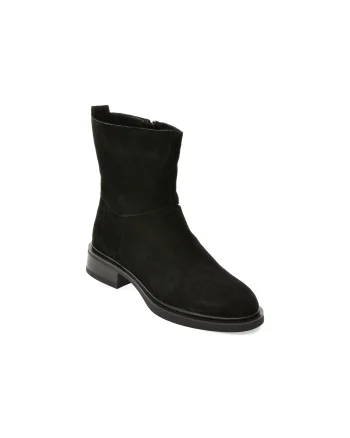 Ghete FLAVIA PASSINI negre, AC6431, din piele intoarsa