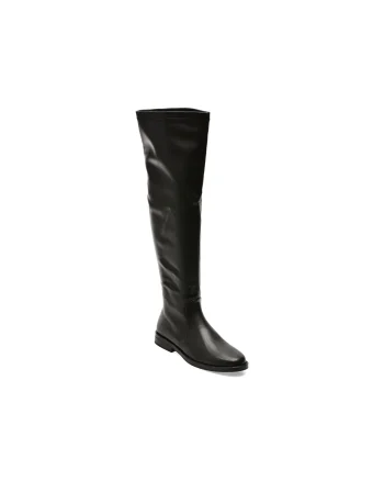 Cizme FLAVIA PASSINI negre, ATC492, din piele ecologica