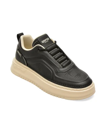 Pantofi sport GRYXX negri, 251251, din piele naturala