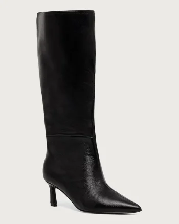 Steve Madden  cizme pentru femei din piele Lavan