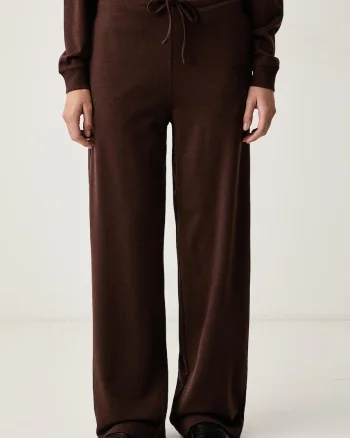 Trussardi  pantaloni de trening pentru femei din lână