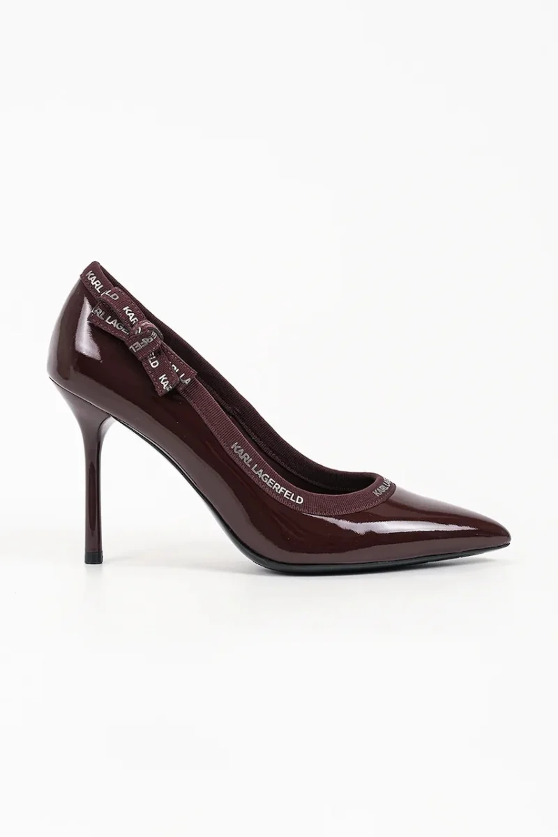 Karl Lagerfeld  pantofi cu toc stiletto din piele Sarabande