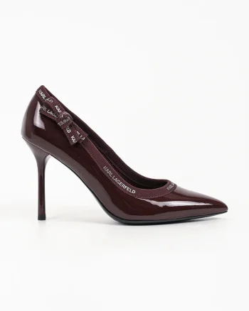 Karl Lagerfeld  pantofi cu toc stiletto din piele Sarabande