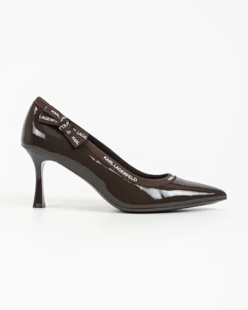 Karl Lagerfeld  pantofi cu toc stiletto din piele Sienna