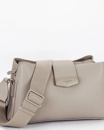 Geanta mica bej crossbody David Jones Paris CM8303 15