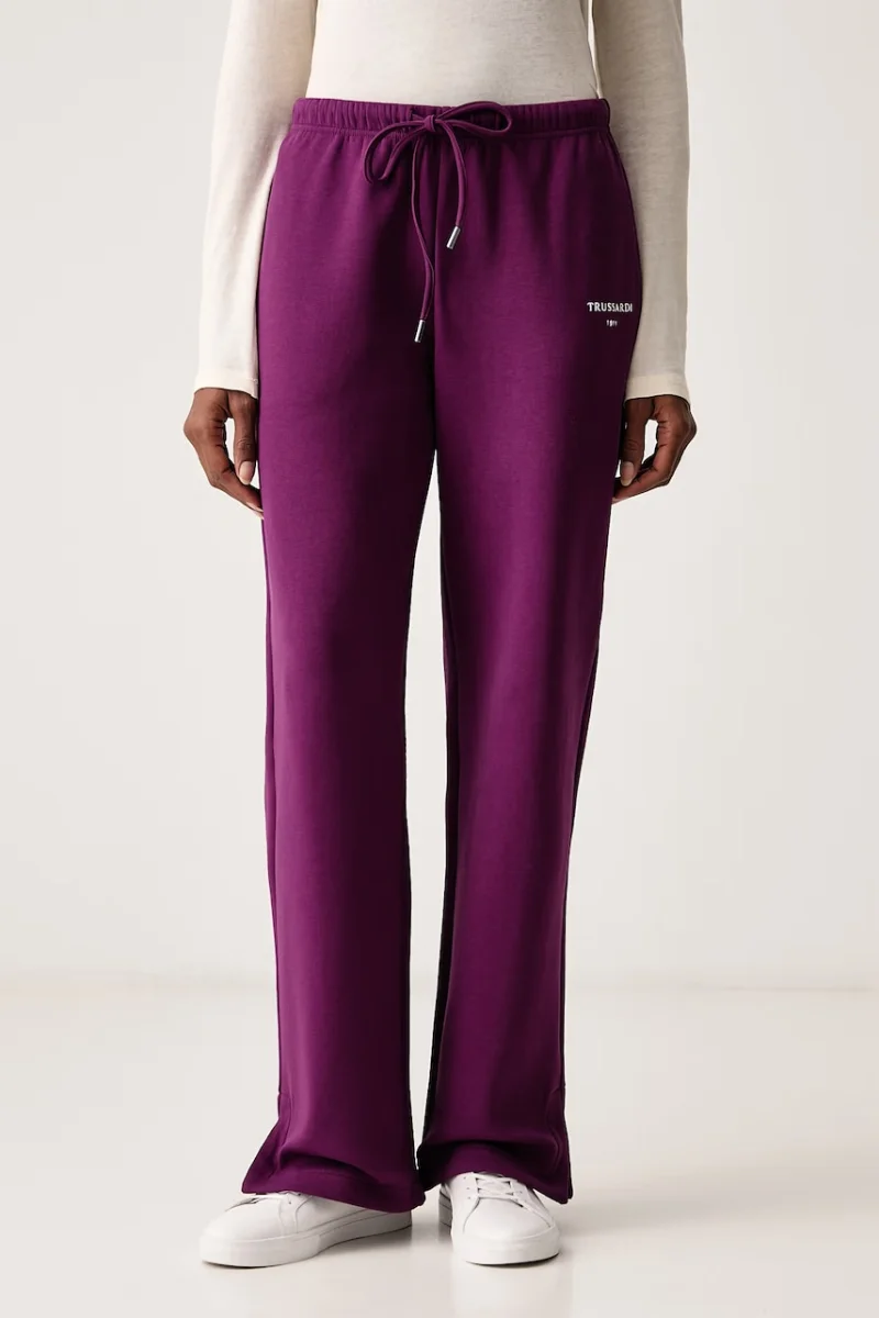 Trussardi  pantaloni de trening pentru femei cu bumbac