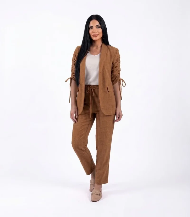 Sacou casual din vascoza