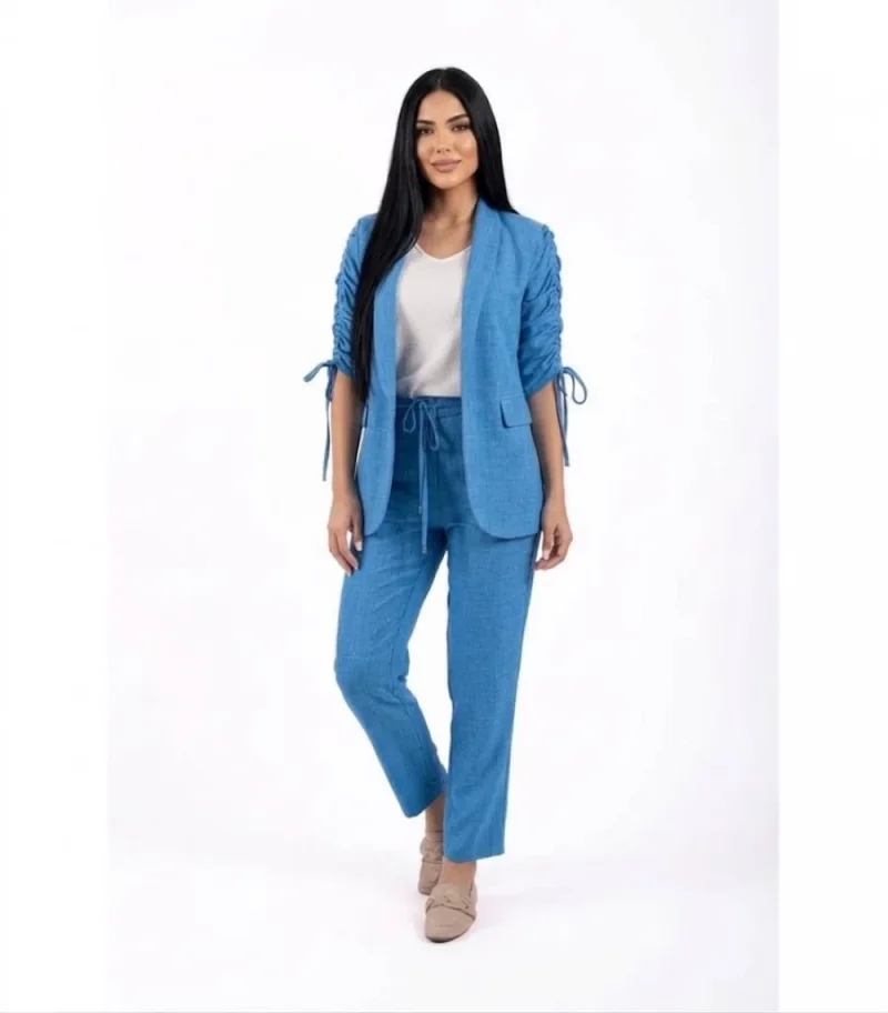 Sacou casual din vascoza