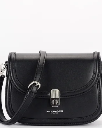 Geanta neagra mica FloraCO Paris F8530 15