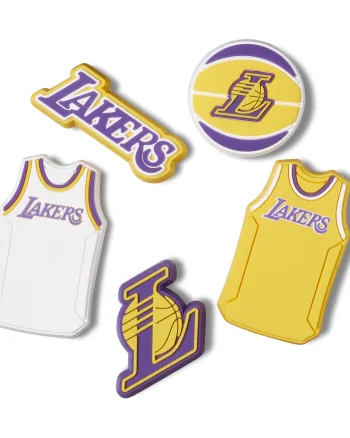 Jibbitz Crocs NBA LA Lakers 5 Pack