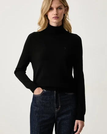 Trussardi  pulover cu guler înalt pentru femei din lână