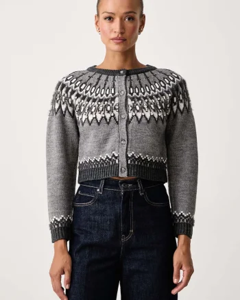 iBlues  cardigan pentru femei cu lână IBLLICENZA